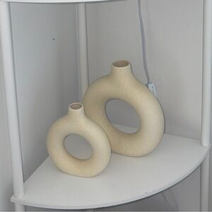 Beige Vases